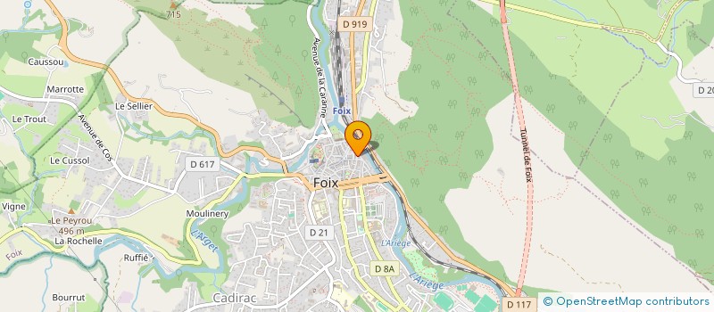 localisation de l'entreprise MELODIE PYRENEENNE à FOIX