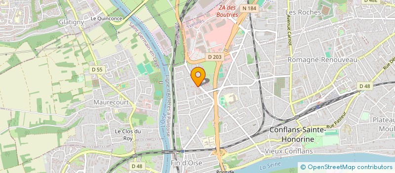 localisation de l'entreprise MELODIEBAO - LA MUSIQUE APPARTIENT A TOUS  CONFLANS-SAINTE-HONORINE