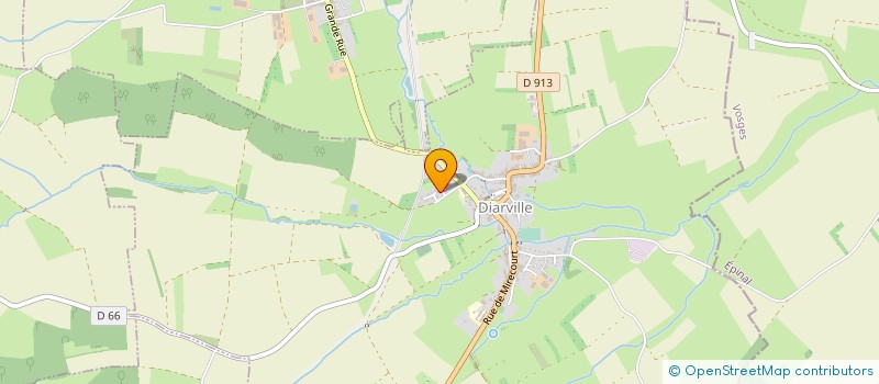 localisation de l'entreprise MELODIM  DIARVILLE
