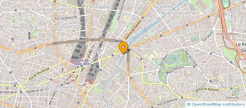 localisation de l'entreprise MELODIX (COURS DE MUSIQUE POUR ADULTES PARIS XE)  PARIS