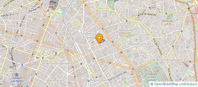 localisation de l'entreprise MELODY CONFECTION  PARIS