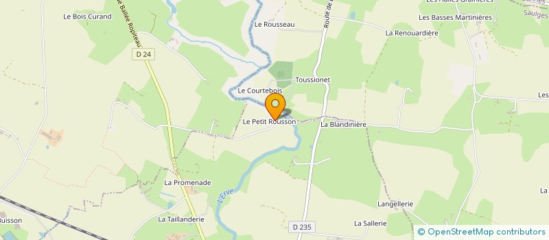 localisation de l'entreprise MELODY MAIL  SAULGES