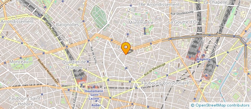 localisation de l'entreprise MELODY PRESS  PARIS