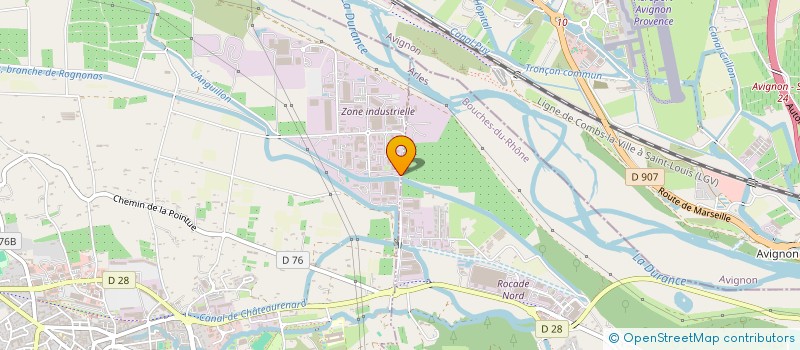 localisation de l'entreprise MELOFLEURS  CHATEAURENARD