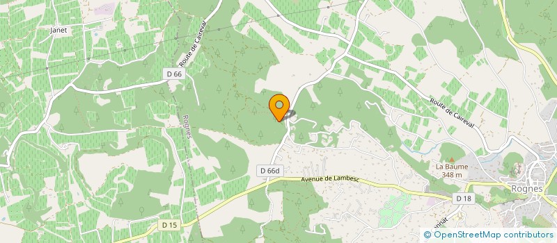 localisation de l'entreprise MELOGIO  ROGNES