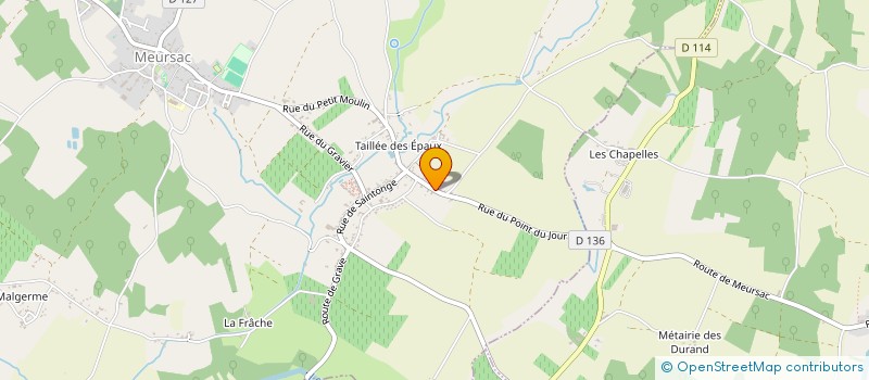 localisation de l'entreprise MELOL  MEURSAC