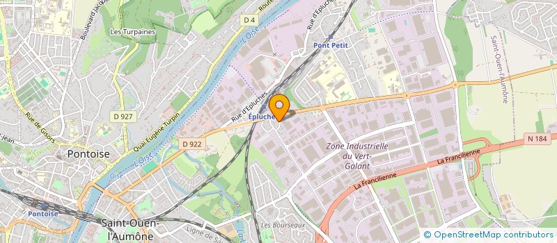 localisation de l'entreprise MELOLIVE.FR  SAINT-OUEN-L'AUMONE