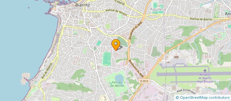localisation de l'entreprise MELOMANIAK à BIARRITZ