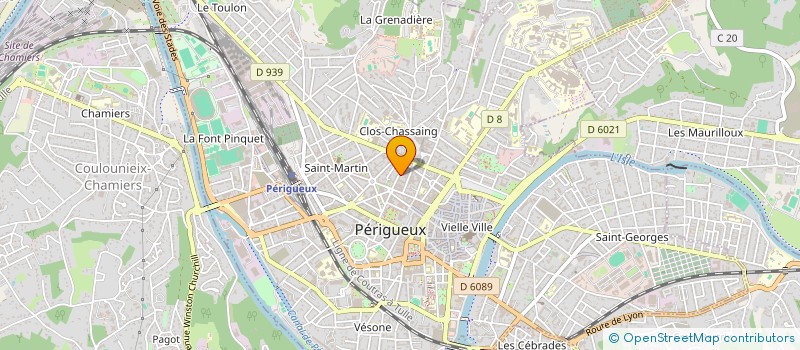 localisation de l'entreprise MELOMANIE  PERIGUEUX