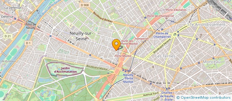 localisation de l'entreprise MELON CORP à NEUILLY-SUR-SEINE