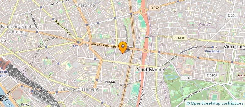 localisation de l'entreprise MELON MINI MARKET  PARIS