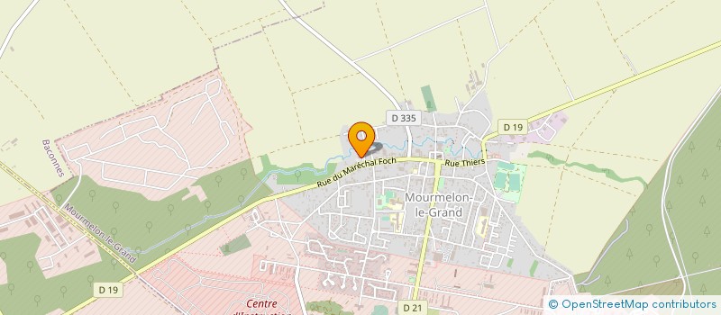 localisation de l'entreprise MELONET  MOURMELON-LE-GRAND