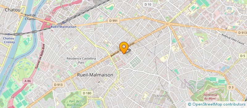 localisation de l'entreprise MELOPIE 92 OUEST à RUEIL-MALMAISON