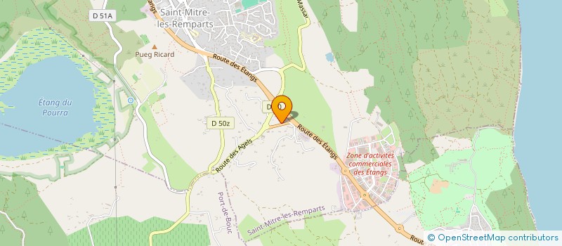 localisation de l'entreprise MELOU  SAINT-MITRE-LES-REMPARTS