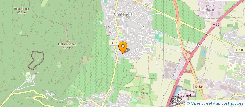 localisation de l'entreprise MELOVIE  CHATENOIS