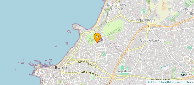 localisation de l'entreprise MELOYA à BIARRITZ