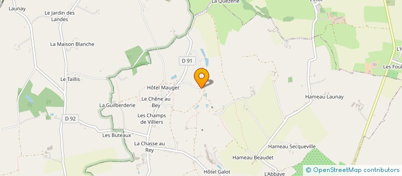 localisation de l'entreprise MELPAC  VILLIERS-FOSSARD