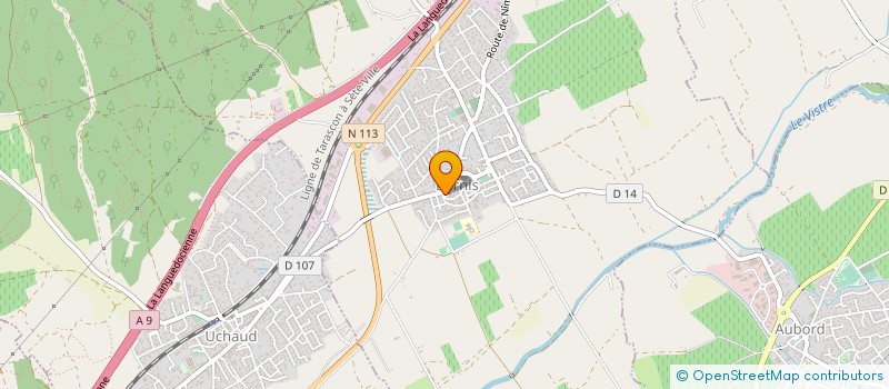 localisation de l'entreprise MELPAS à BERNIS