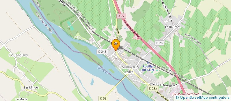 localisation de l'entreprise MELPIERRE à POUILLY-SUR-LOIRE