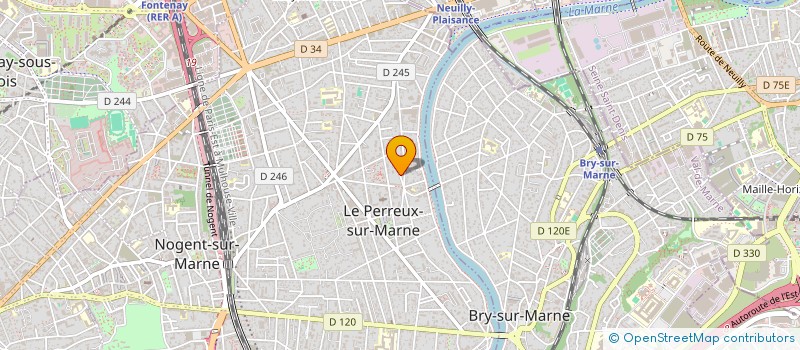 localisation de l'entreprise MELPRICE  LE PERREUX-SUR-MARNE