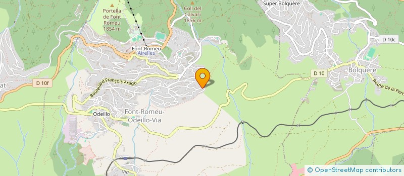 localisation de l'entreprise MELPY  FONT-ROMEU-ODEILLO-VIA