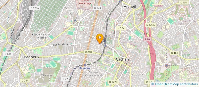 localisation de l'entreprise MELQART  CACHAN