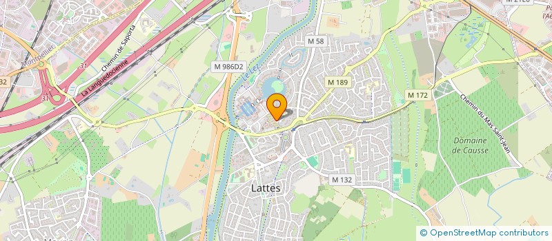 localisation de l'entreprise MELQUIADES FRANCE à LATTES