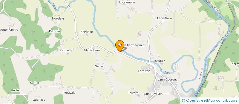 localisation de l'entreprise MELRAND ARTS VIVANTS  MELRAND