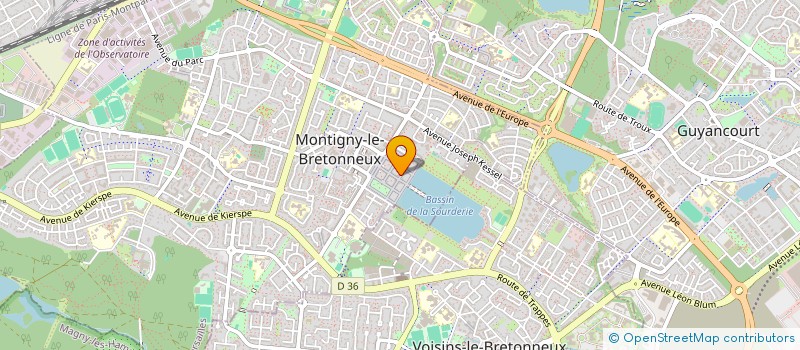 localisation de l'entreprise MELRAV à DOUAI