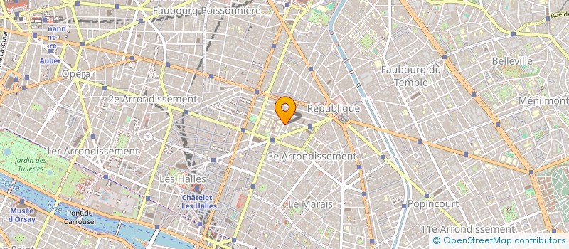 localisation de l'entreprise MELROSE  PARIS