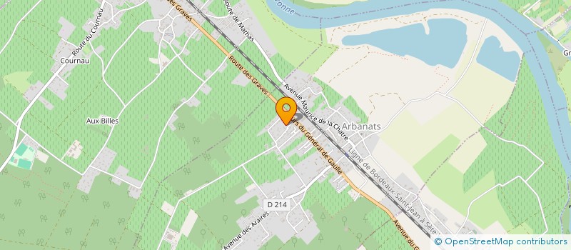 localisation de l'entreprise MELROSE  ARBANATS