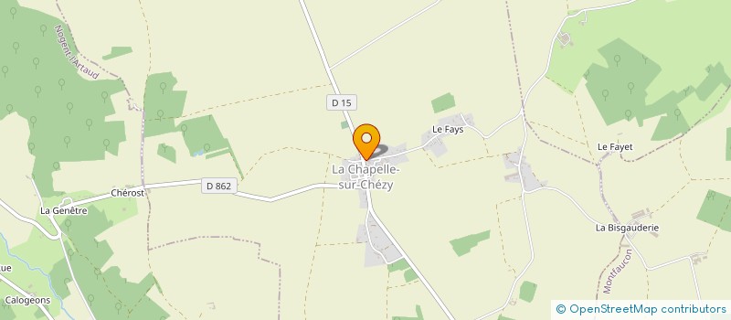 localisation de l'entreprise MELROSE J.J.L.  LA CHAPELLE-SUR-CHEZY