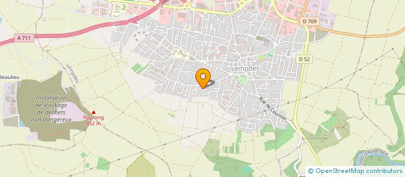 localisation de l'entreprise MELS  LEMPDES