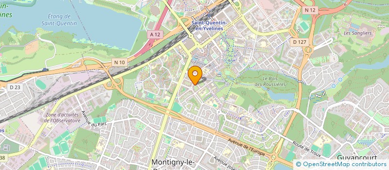 localisation de l'entreprise MELSCH  MONTIGNY-LE-BRETONNEUX