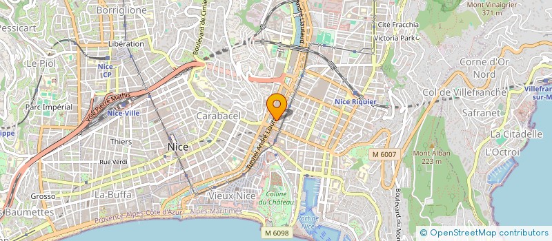 localisation de l'entreprise MELSYRISSO à NICE
