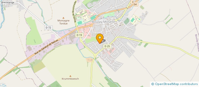 localisation de l'entreprise MELTA  BOULAY-MOSELLE