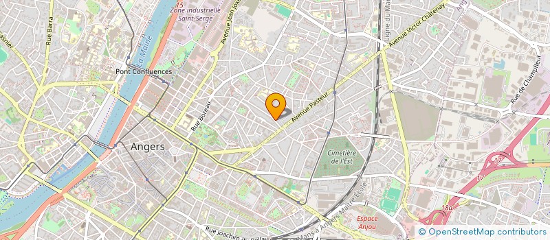 localisation de l'entreprise MELTECH à ANGERS