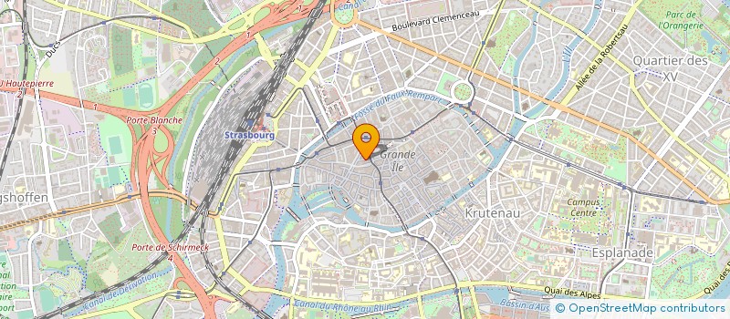 localisation de l'entreprise MELTEM à STRASBOURG
