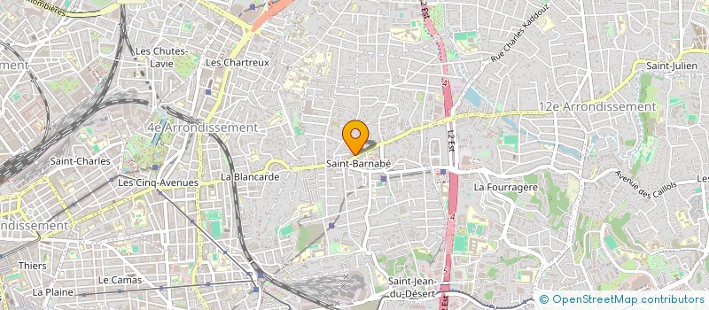 localisation de l'entreprise MELTEM à MARSEILLE