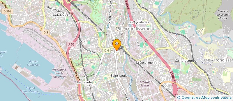 localisation de l'entreprise MELTEM  MARSEILLE