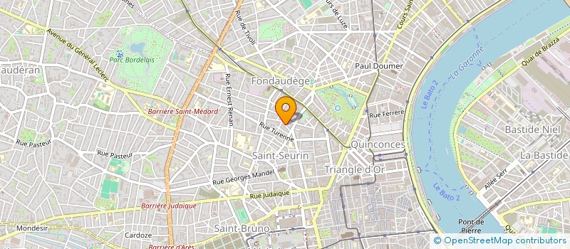 localisation de l'entreprise MELTESSE  BORDEAUX