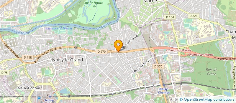 localisation de l'entreprise MELTHIS CREATIONS à NOISY-LE-GRAND