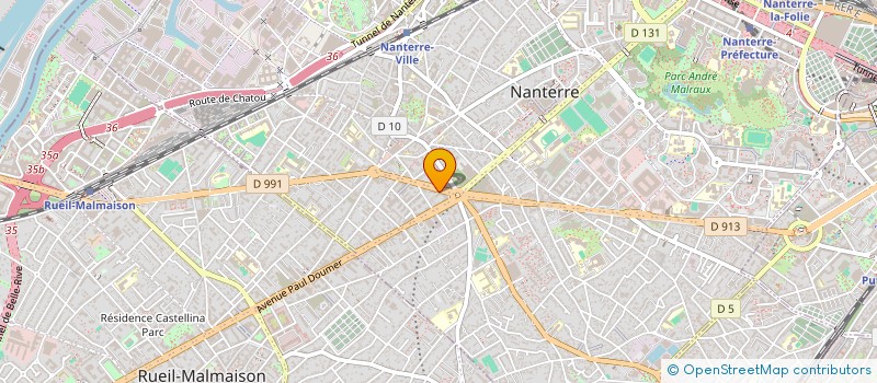 localisation de l'entreprise MELTIN à NANTERRE