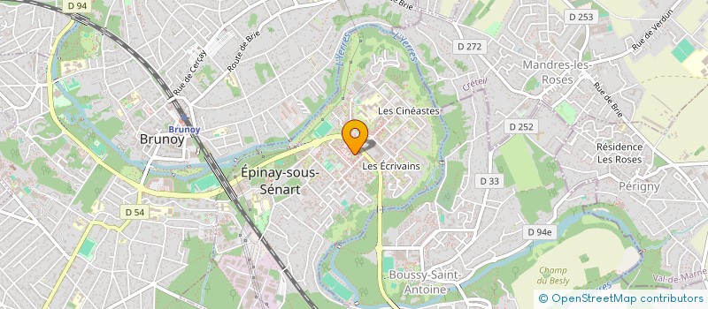 localisation de l'entreprise MELTIN FIGHT à EPINAY-SOUS-SENART