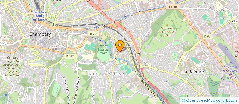 localisation de l'entreprise MELTIN' POP  BARBERAZ