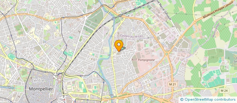 localisation de l'entreprise MELTING à MONTPELLIER