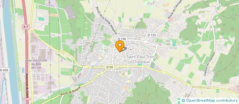 localisation de l'entreprise MELTING à SAINT-PAUL-TROIS-CHATEAUX