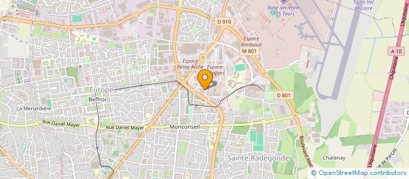 localisation de l'entreprise MELTING FORME  TOURS