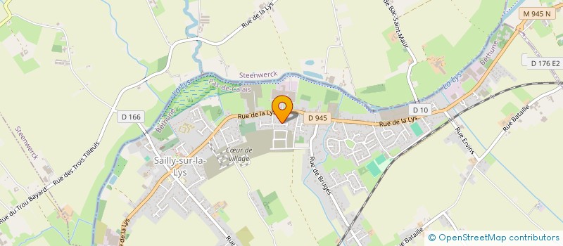 localisation de l'entreprise MELTING OM à SAILLY-SUR-LA-LYS