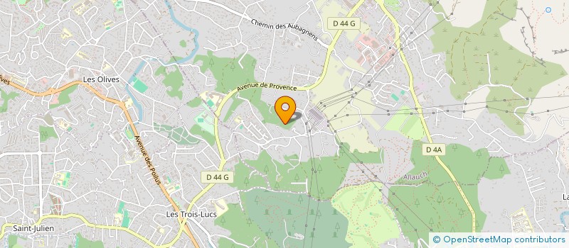 localisation de l'entreprise MELTING PHARMA  ALLAUCH